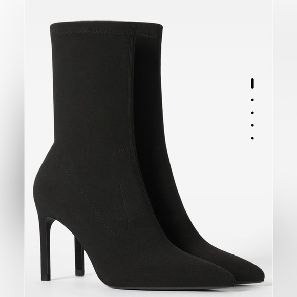 Bershka black ankle boots - Picture 1 of 4